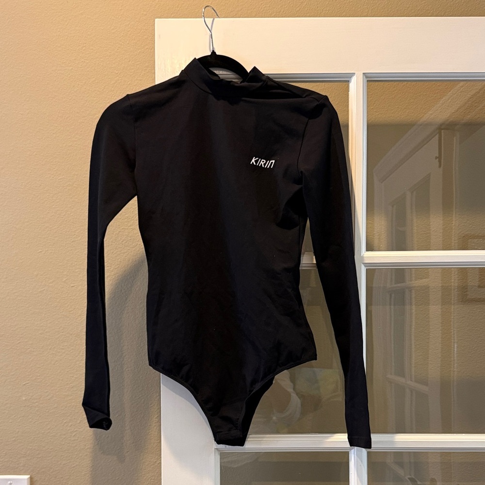 Black Long Sleeve Bodysuit